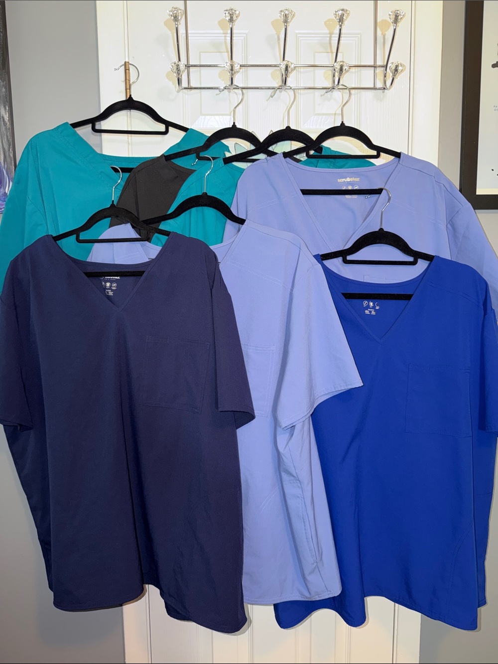 7 Pc. Scrubstar Scrub Tops